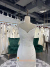 V-Neck Sleeveless Bridal Dress