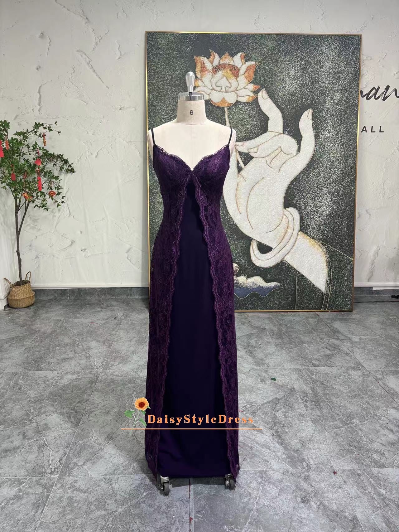 Lace Evening Dress  daisystyledress