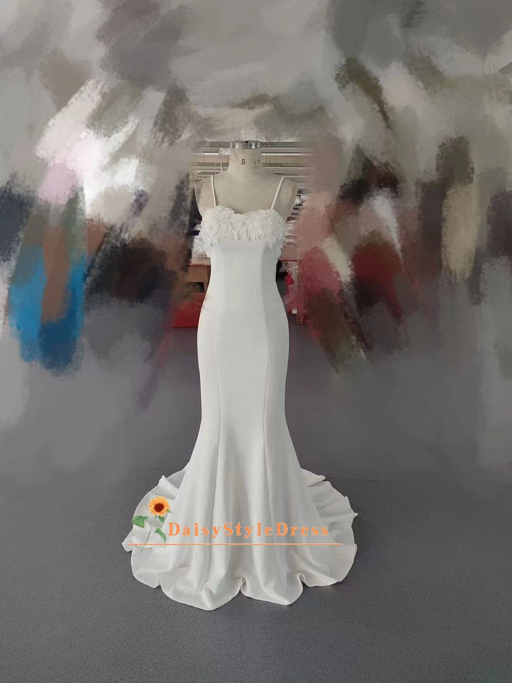 Mermaid Summer Wedding Gown