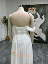 Sexy Slit Plus Size Summer Wedding Dress