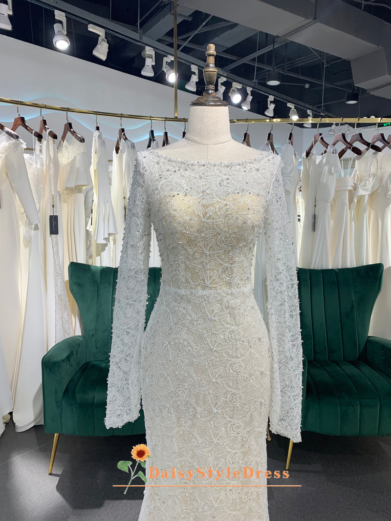 mermaid high quality wedding dress