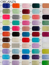 Organza Color Chart - daisystyledress