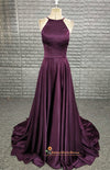 grape prom dress