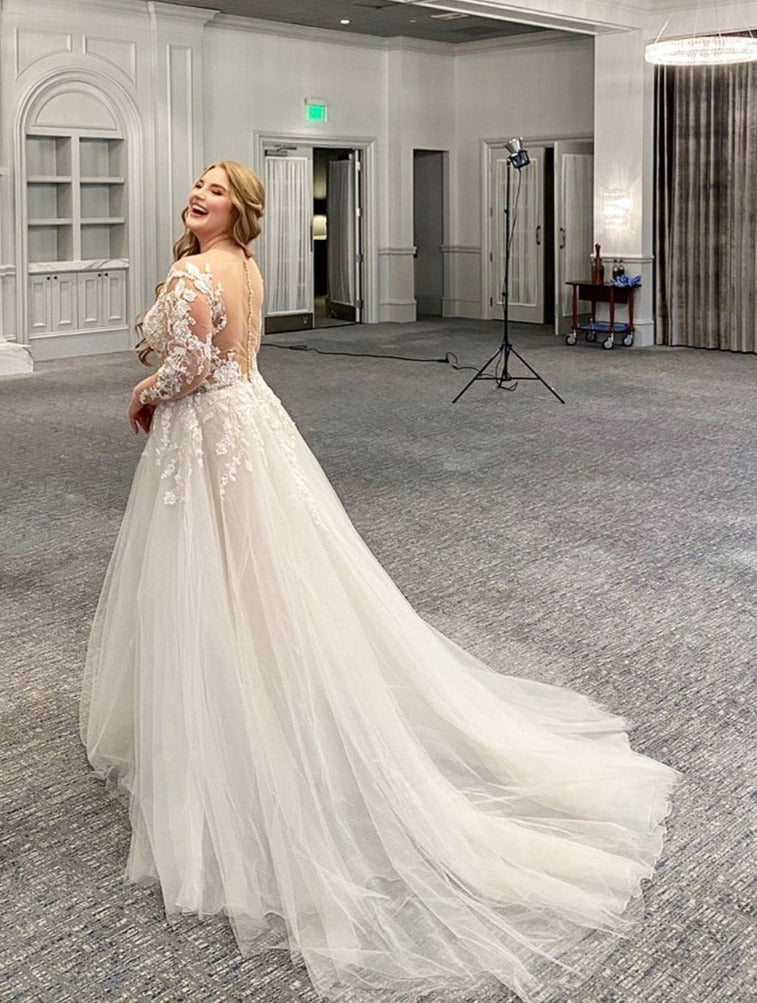 Plus Size Wedding Gowns | Aleana's Bridal