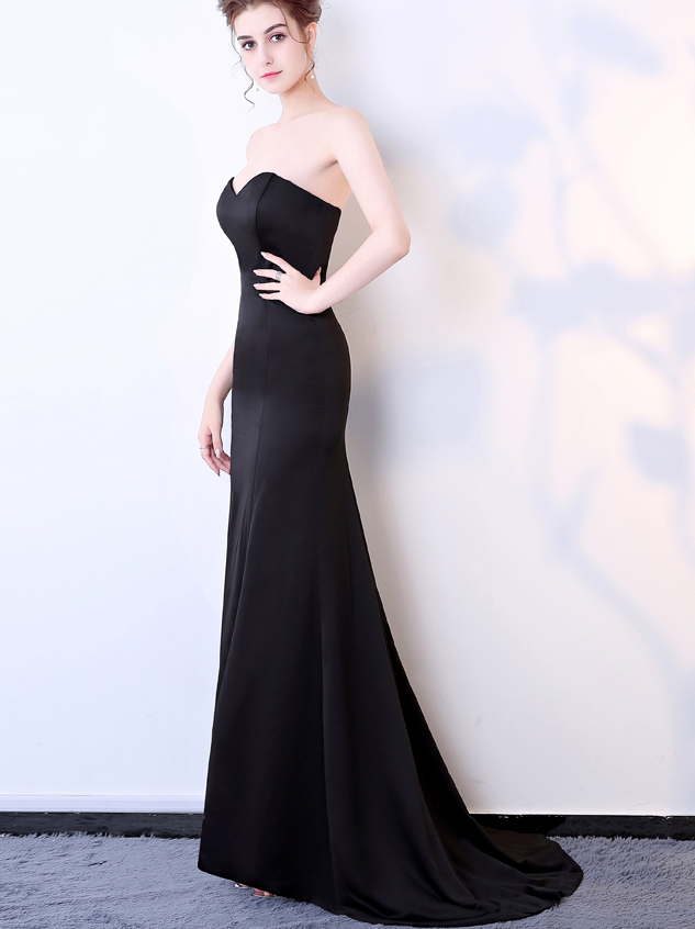 black dinner party dress