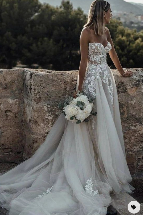 bohemian wedding dress