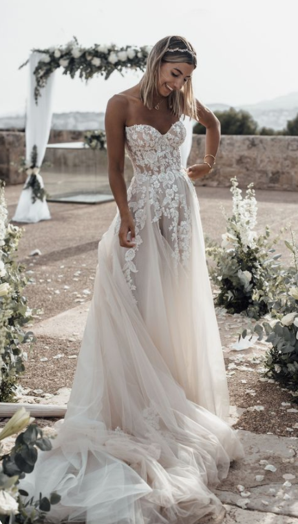 boho wedding dress