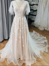 boho sleeve wedding dress