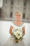 simple wedding dress