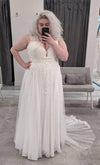 Plus size wedding dress