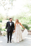 summer lace wedding dress