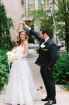 outdoor wedding dress