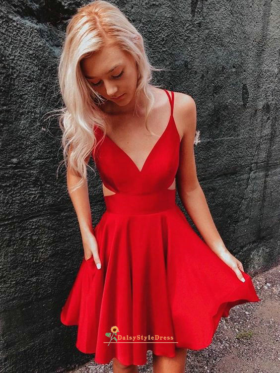 red party dress