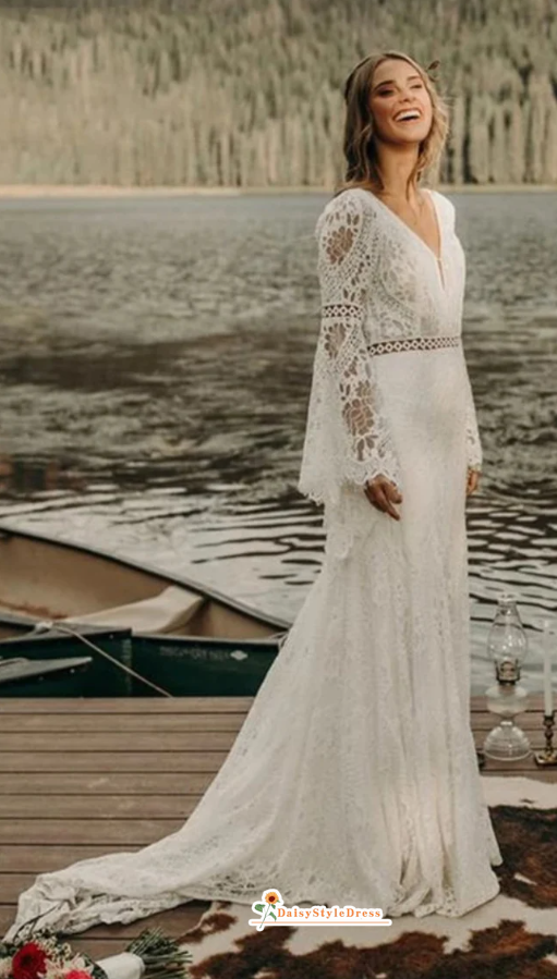 lace wedding dress