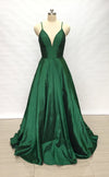 green prom dress