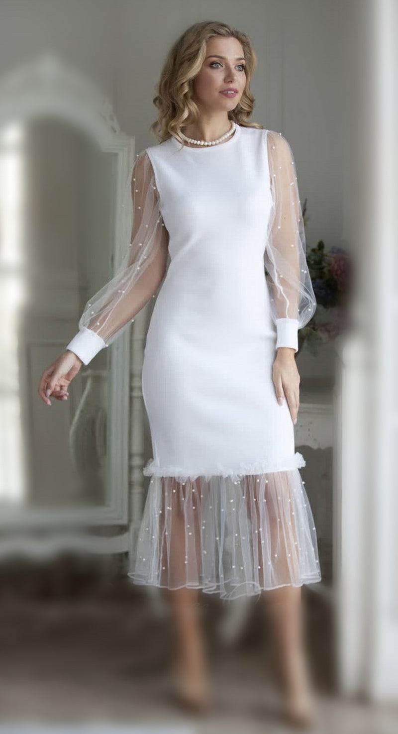 short length wedding dress