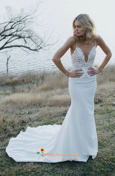 fitted wedding dress