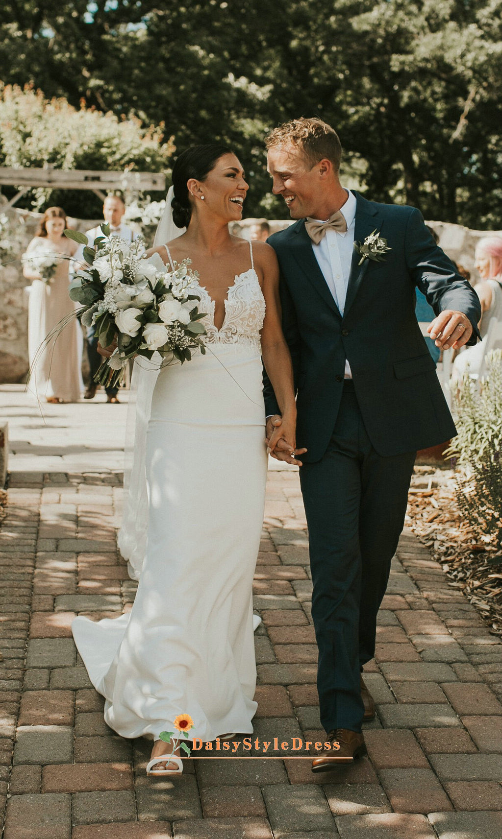 outdoor wedding dress