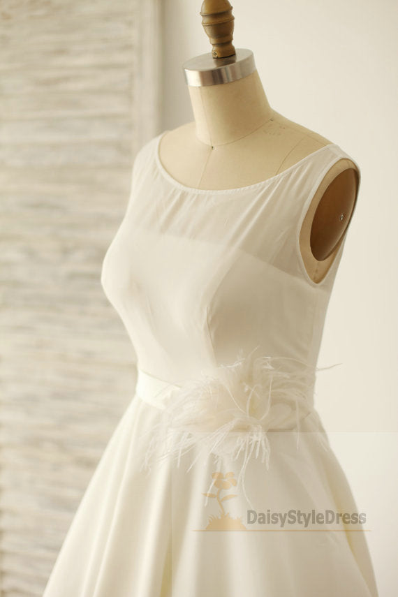 Tea Length Vintage Wedding Dress - daisystyledress
