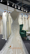 mermaid lace wedding dress