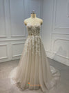  a line wedding dress