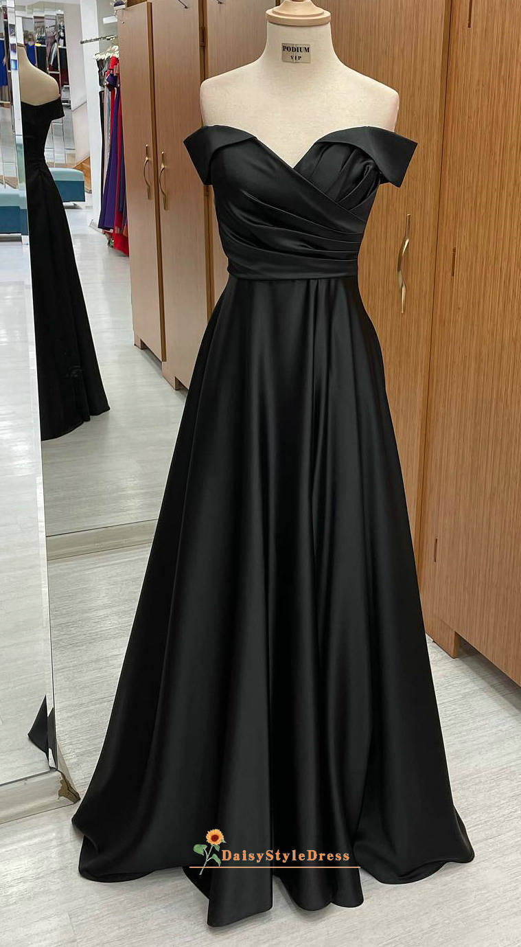 black prom dress