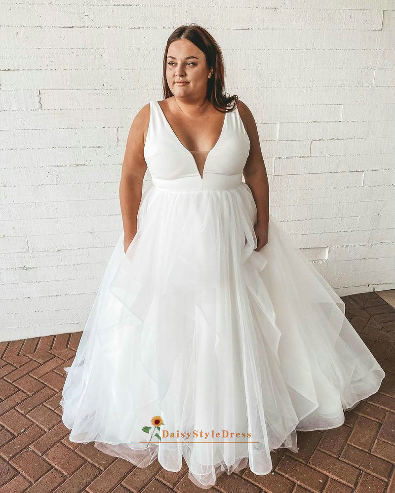 plus size wedding dress