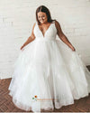 ivory wedding dress