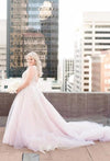 Blush Plus Size Wedding Dress - daisystyledress