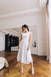 Vintage Informal Tea Length Wedding Dress - daisystyledress