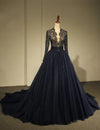 Modest Luxury Long Sleeve Lace Colorful Wedding Dress - daisystyledress