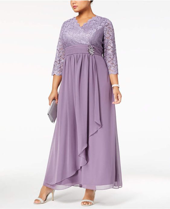 plus size mother of groom dress