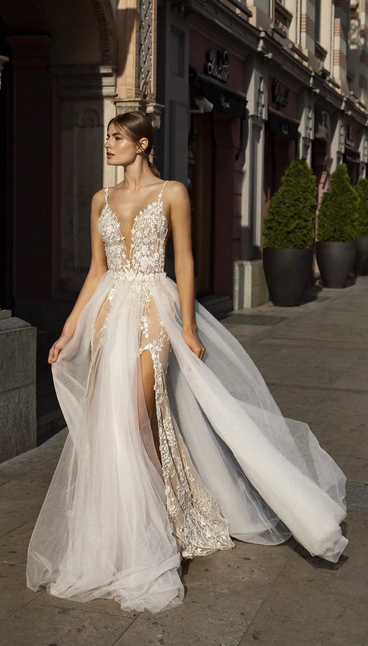 sexy summer wedding dress