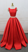 Ball Gown Red Prom Dress - daisystyledress
