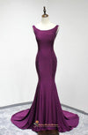 purple prom dress