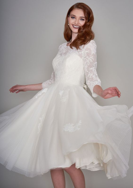 long sleeve wedding dress