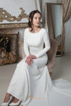 fitted wedding dress
