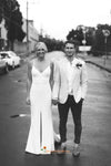 outdoor wedding dress
