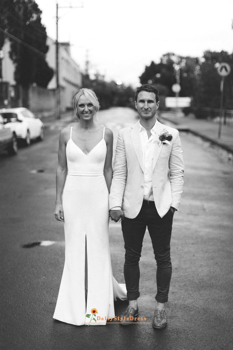 outdoor wedding dress