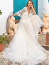 bohemian wedding dress