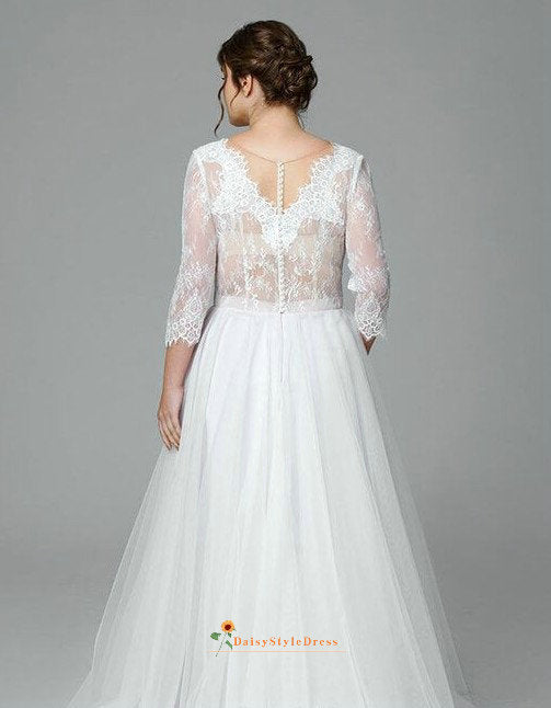 long sleeve wedding dress