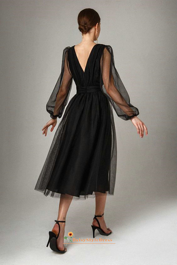 short black wedding guest dress