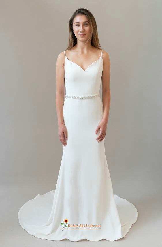 fitted wedding dress