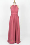 dusty pink bridesmaid dress