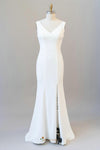 slit wedding dress