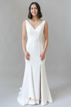 fitted wedding gown