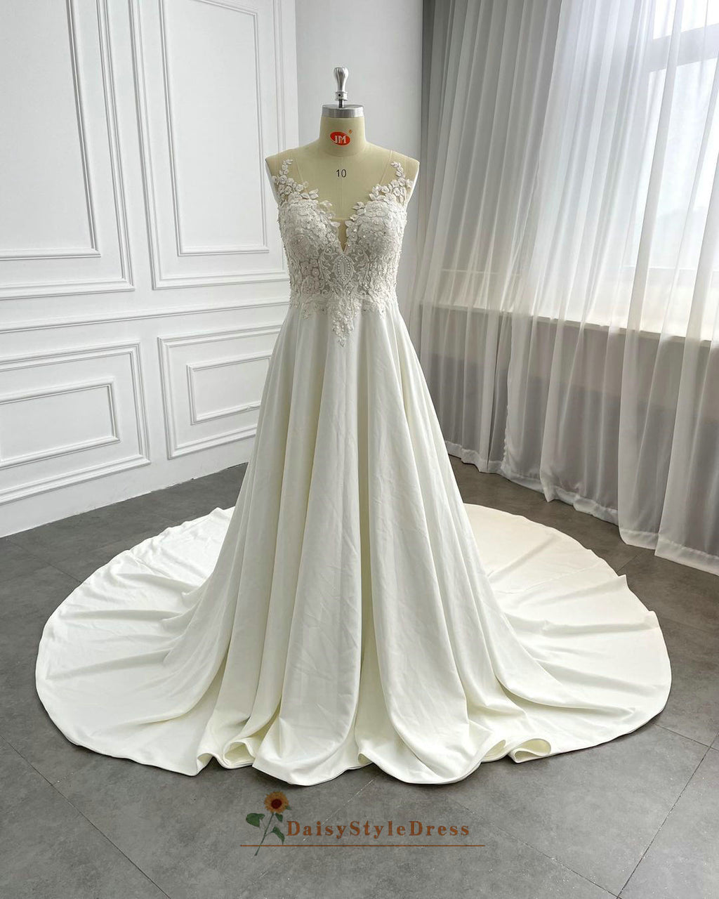 simple wedding dress