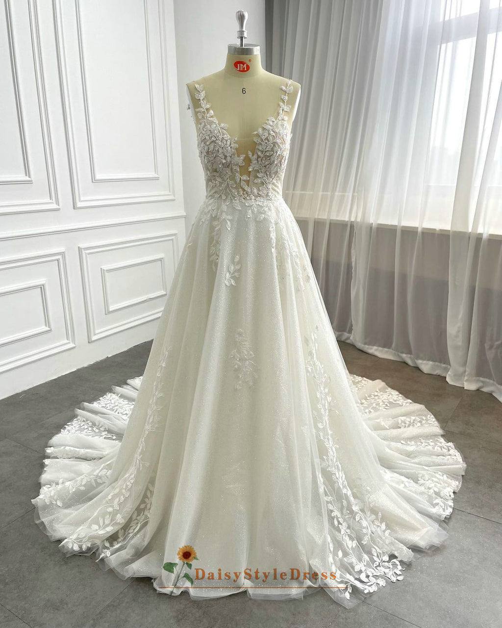 sparkle wedding dress