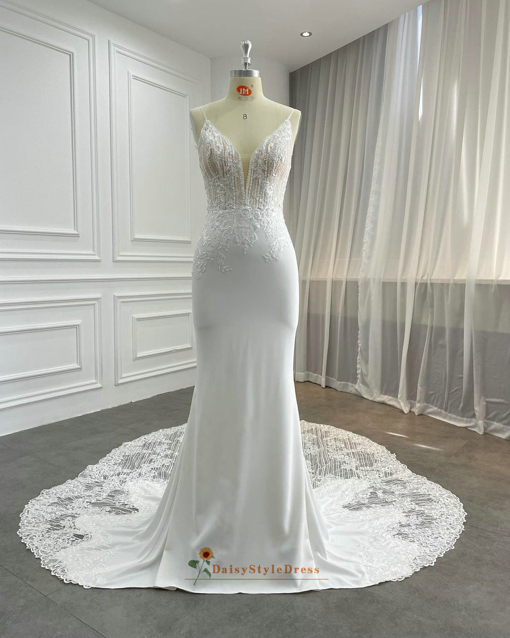 fit-flare wedding dress