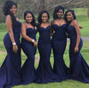 navy blue bridesmaid dress